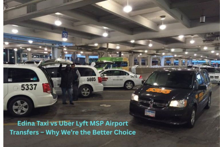 Edina Taxi vs Uber Lyft MSP Airport Transfers