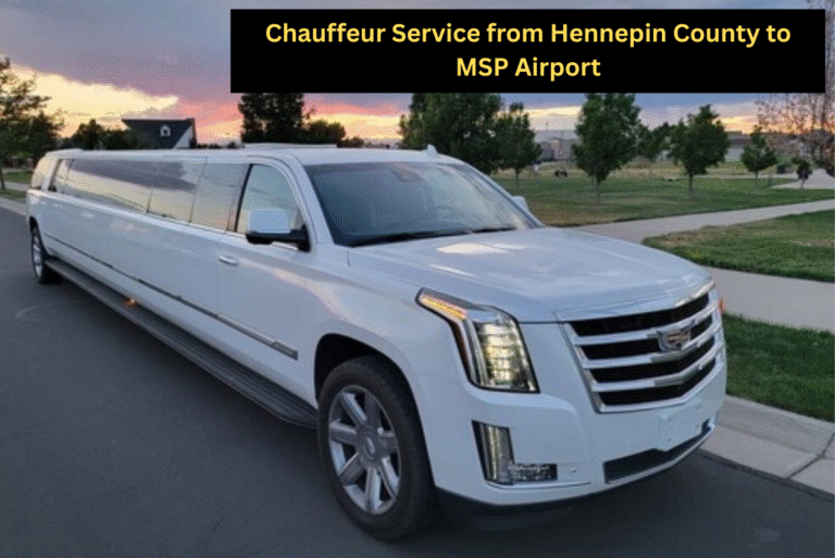 Chauffeur Service from Hennepin County to MSP Airport