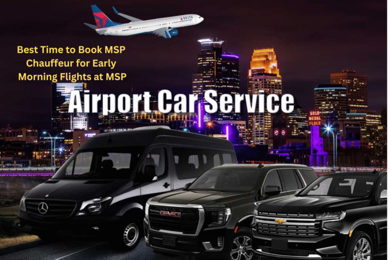 Best Time to Book MSP Chauffeur