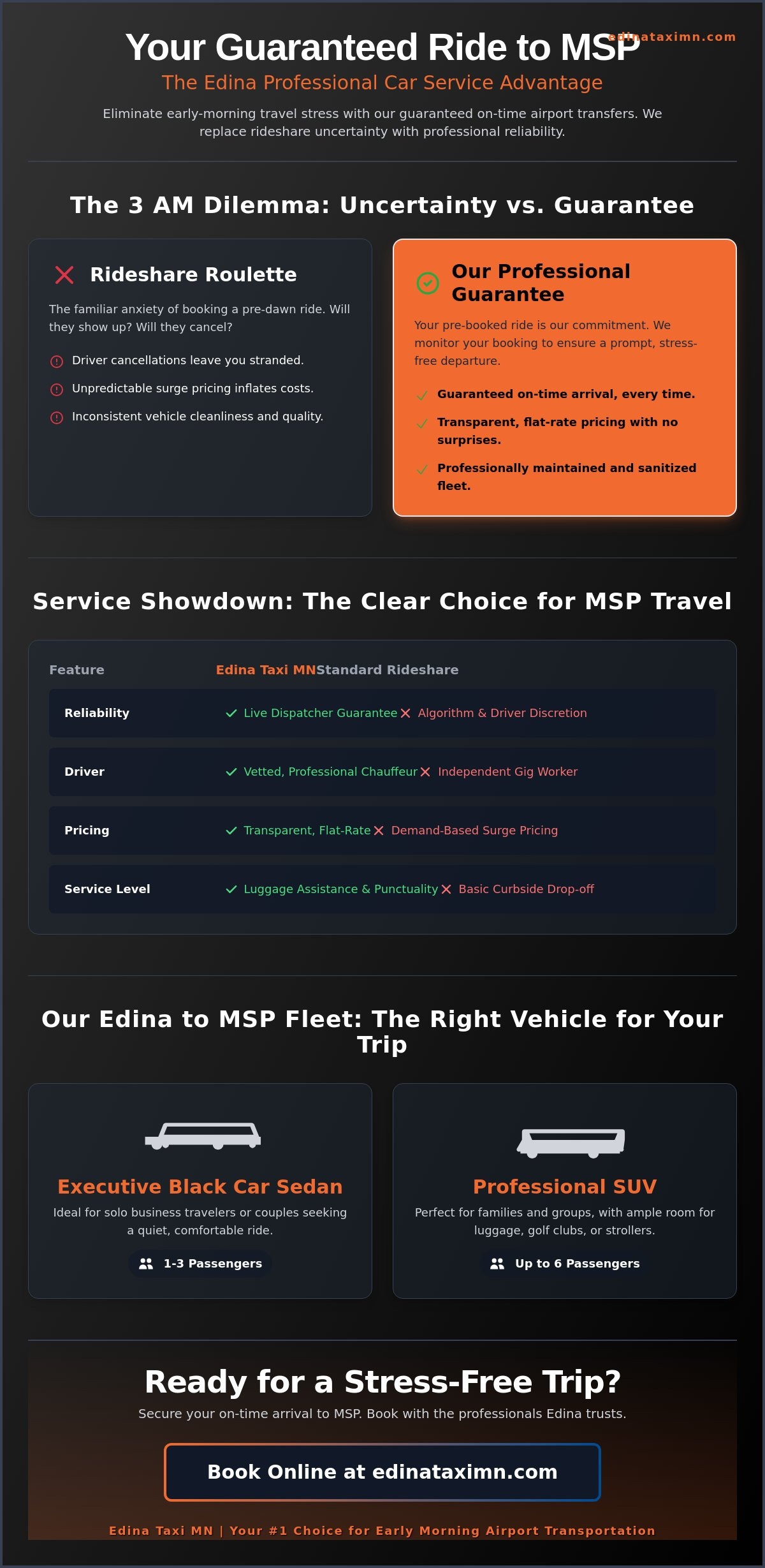 Car Service Edina to MSP: Your 2026 Guide to Reliable Airport Transfers