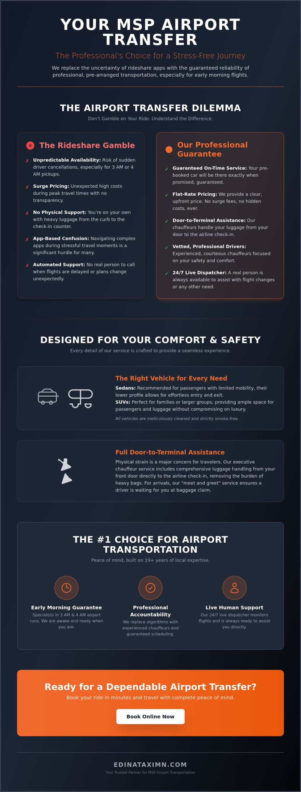 Minneapolis Airport Transfer for Seniors: The 2026 Guide to Stress-Free Travel