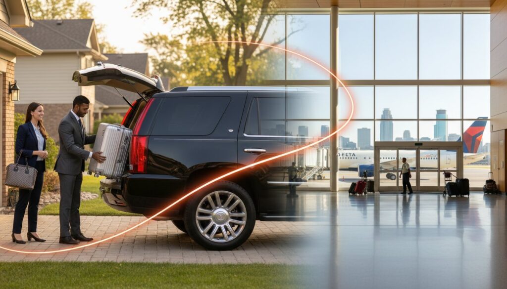 Suburban Taxi Book: Zero-Stress MSP Airport Rides in the Twin Cities