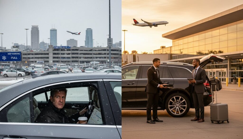 Driving and Parking at MSP vs. Chauffeur Service: The 2026 Comparison Guide