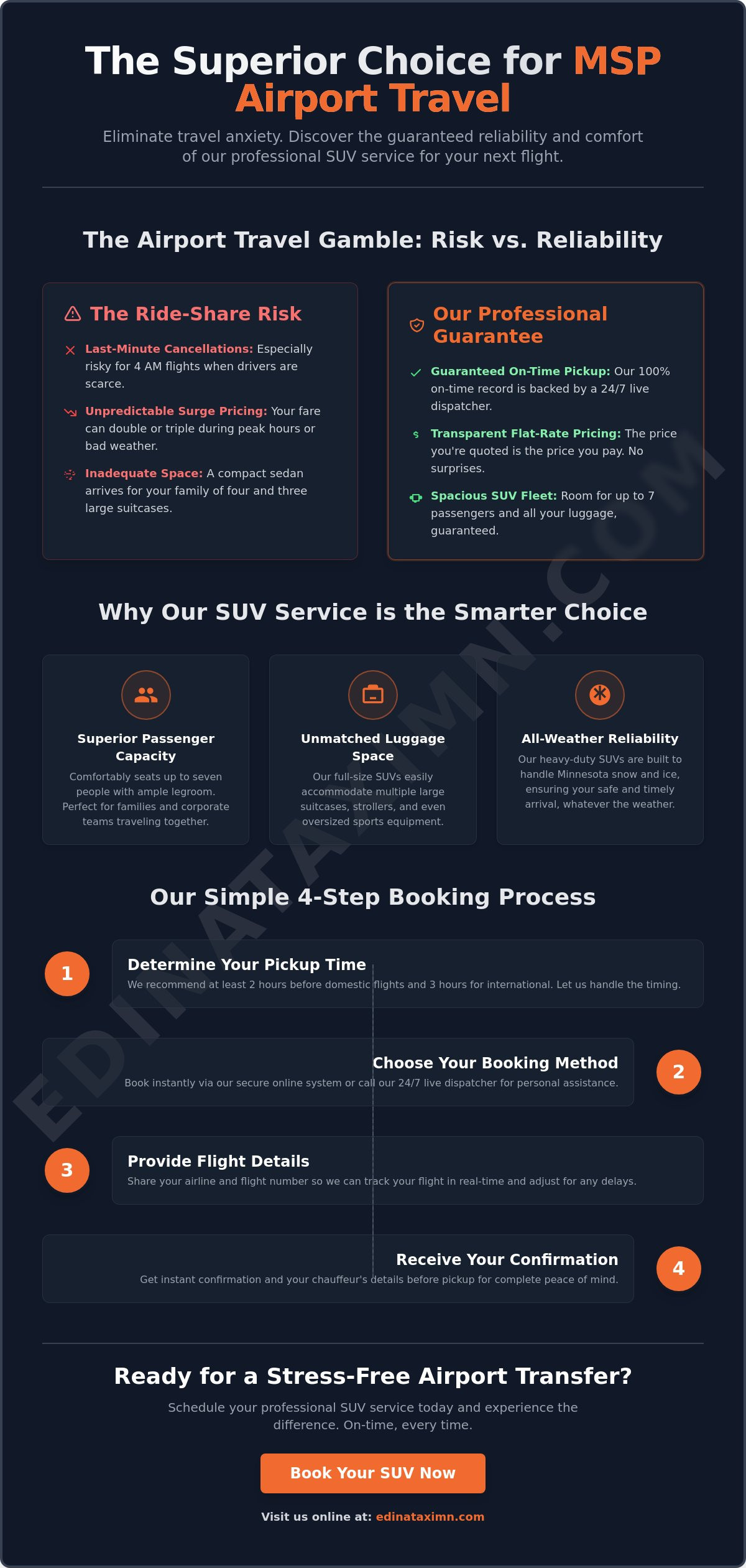 How to Schedule SUV Service to MSP Airport: The 2026 Professional Guide